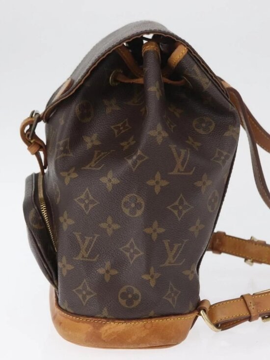 LOUIS VUITTON Monogram Montsouris MM Backpack M51136 LV Auth 179747 main image 11